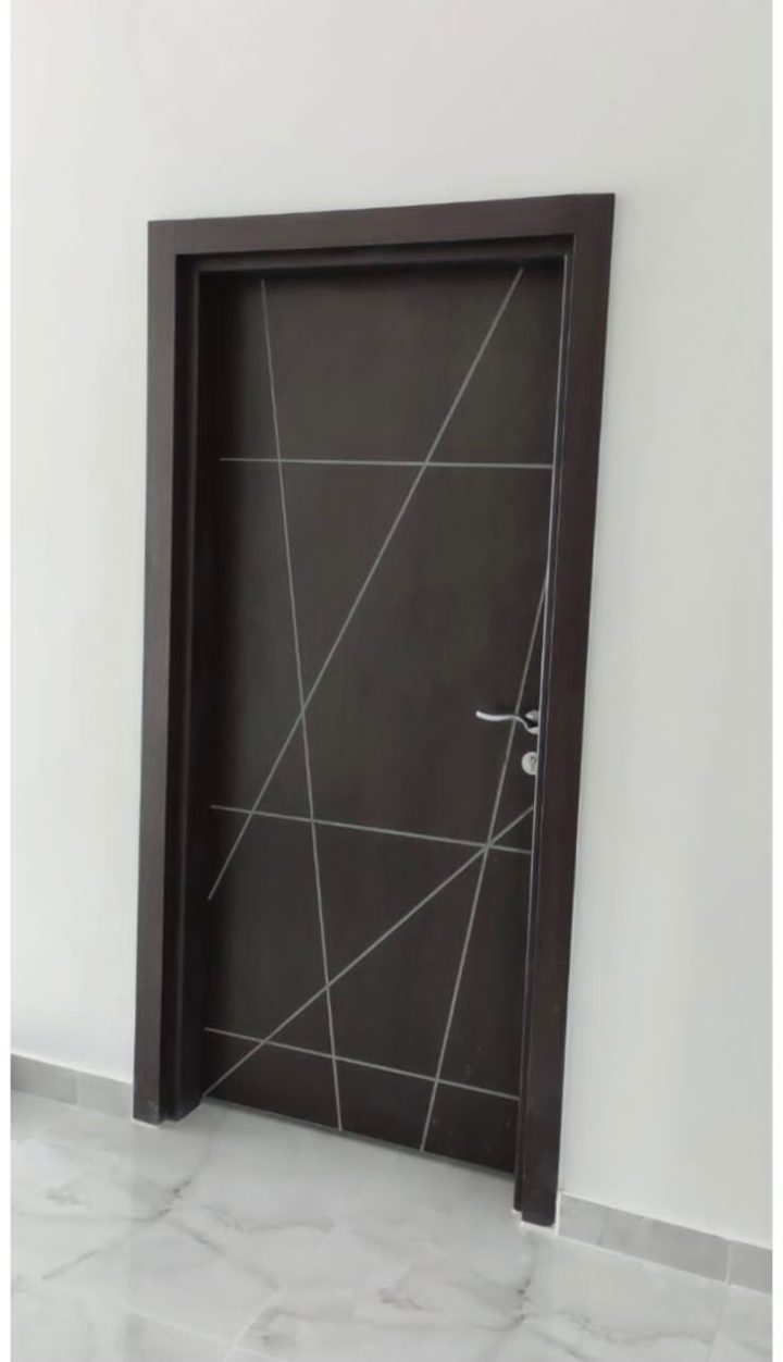 Al Noor WPC door project installation photograph 3