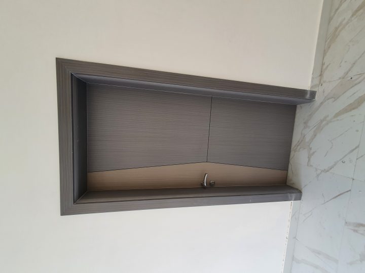 Al Noor WPC door project installation photograph 6