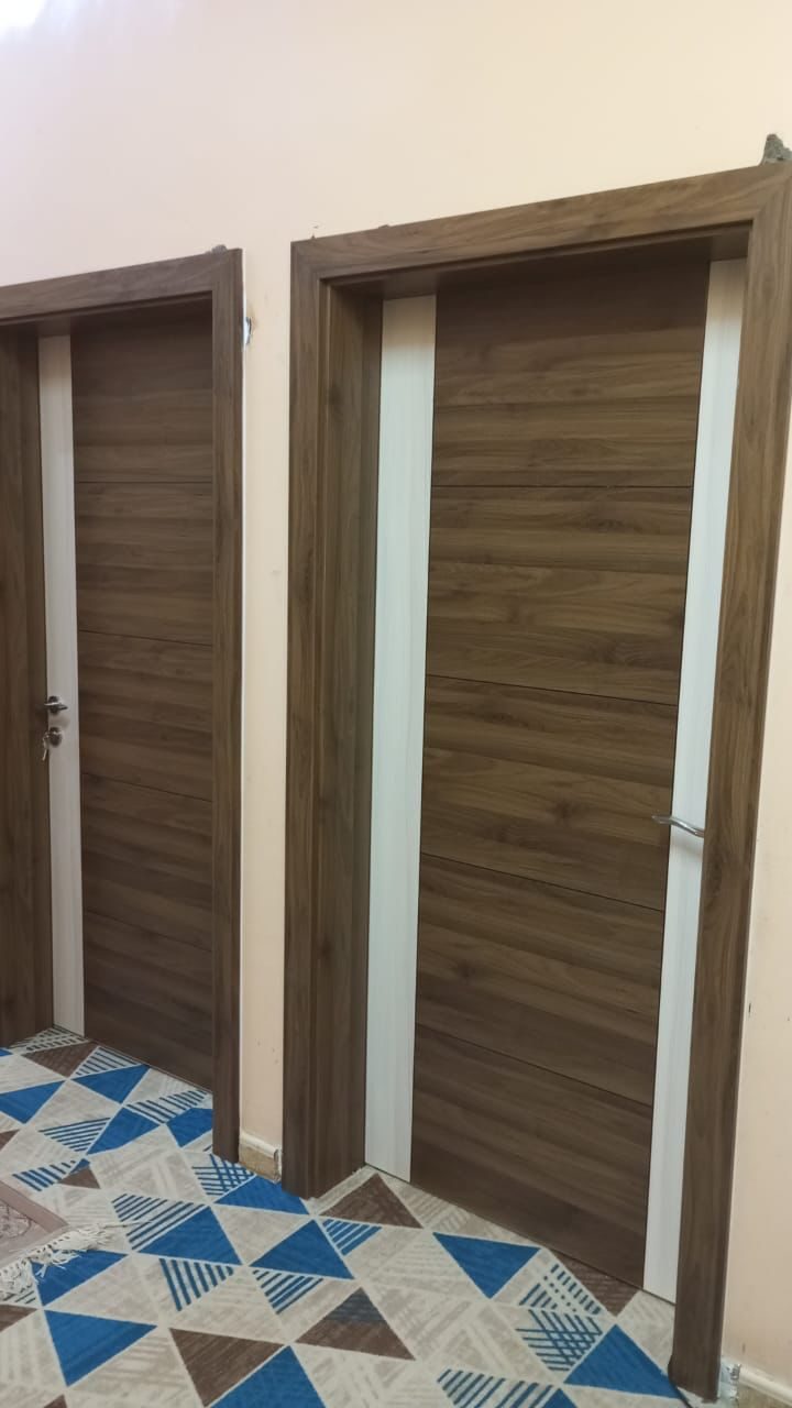 Al Noor WPC door project installation photograph 8